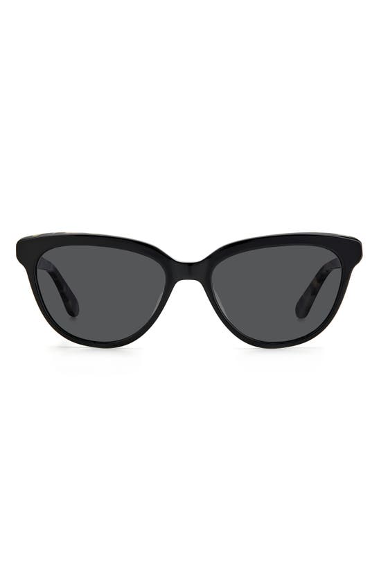 Kate Spade Cayennes 54mm Cat Eye Sunglasses In Blue