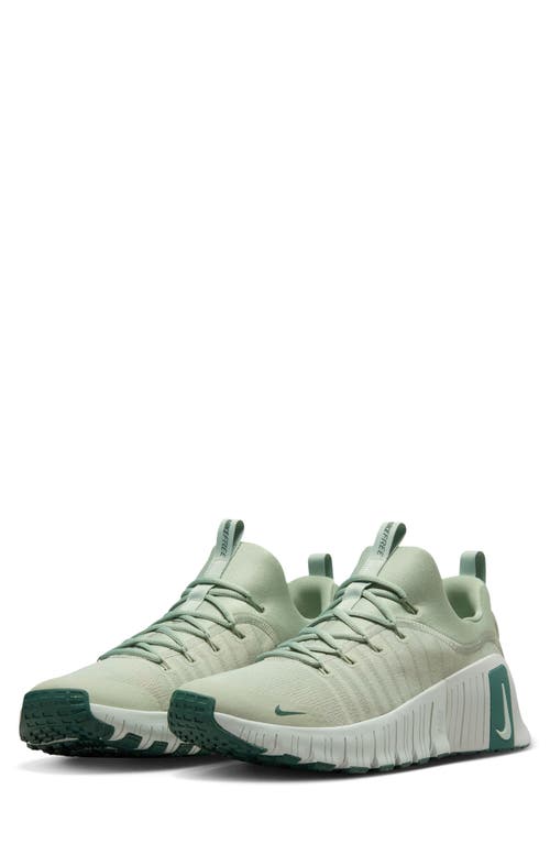 Nike Men's Free Metcon 6 Workout Shoes In Jade Horizon/green/silver