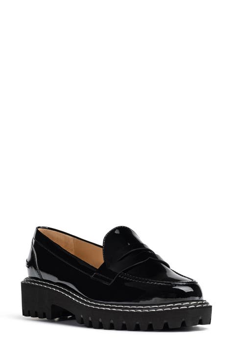 black loafers Nordstrom