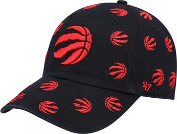 47 Men s 47 Black Toronto Raptors Confetti Cleanup Adjustable Hat
