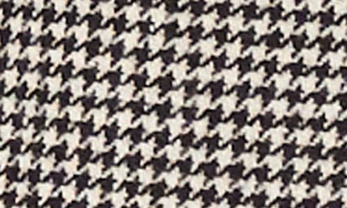Karen Kane Houndstooth Blazer In Black With Cream