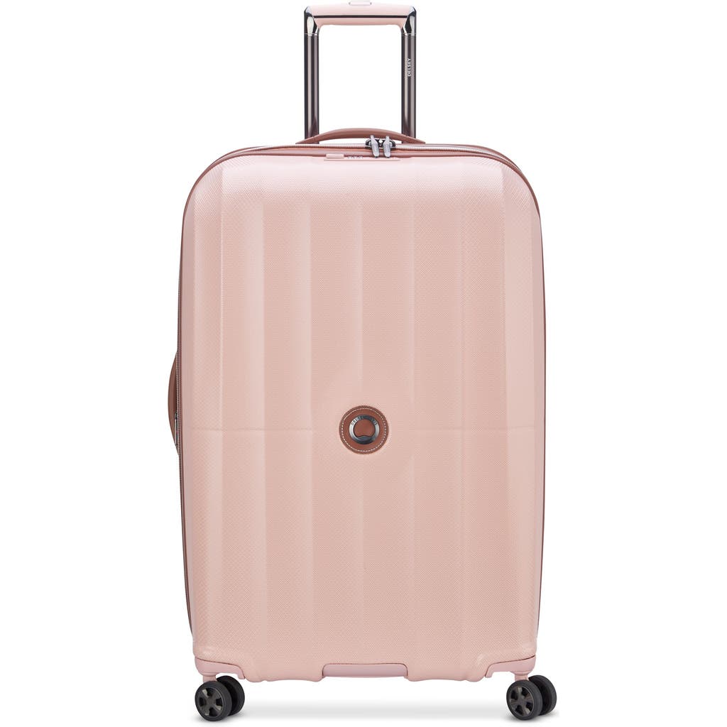 Delsey St. Tropez 28-inch Spinner Luggage In Light Pink