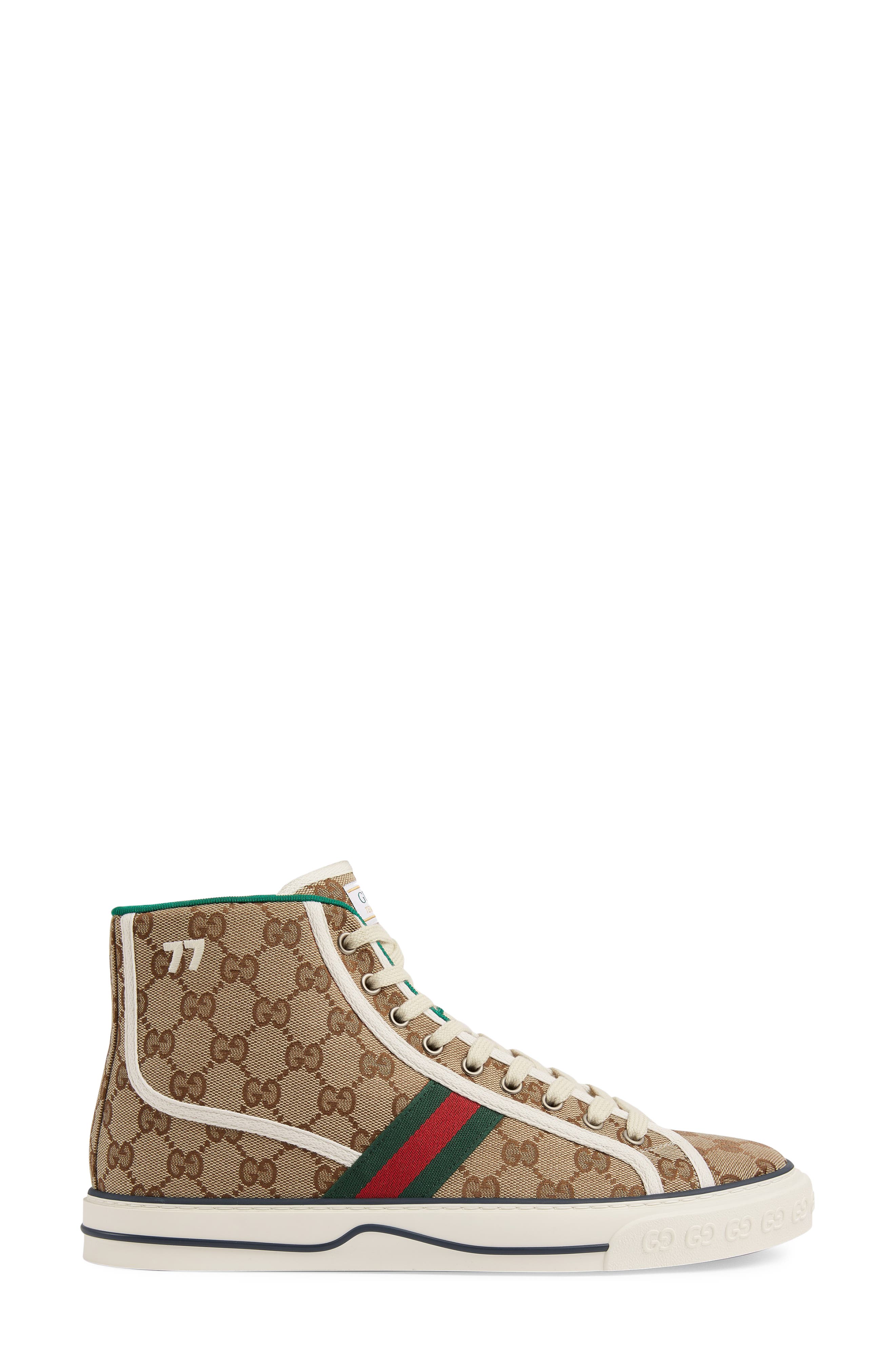 white gucci shoes high tops