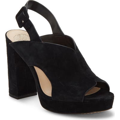Vince Camuto Jeangel Platform Sandal- Black