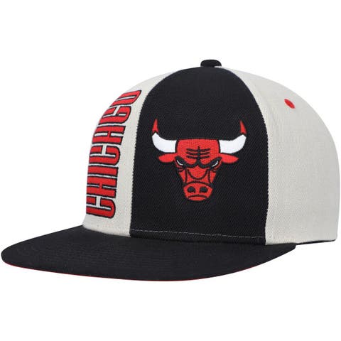 Men's Mitchell & Ness Cream Chicago Bulls 1998 NBA Finals Hardwood