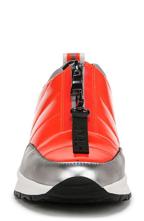 Shop Naturalizer X Think Royln Breakaway Zip Puffer Sneaker In Poppy