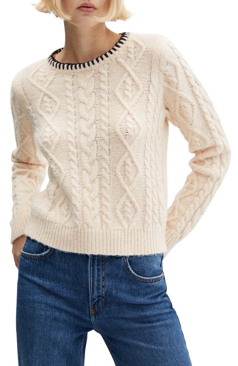cable knit sweaters women