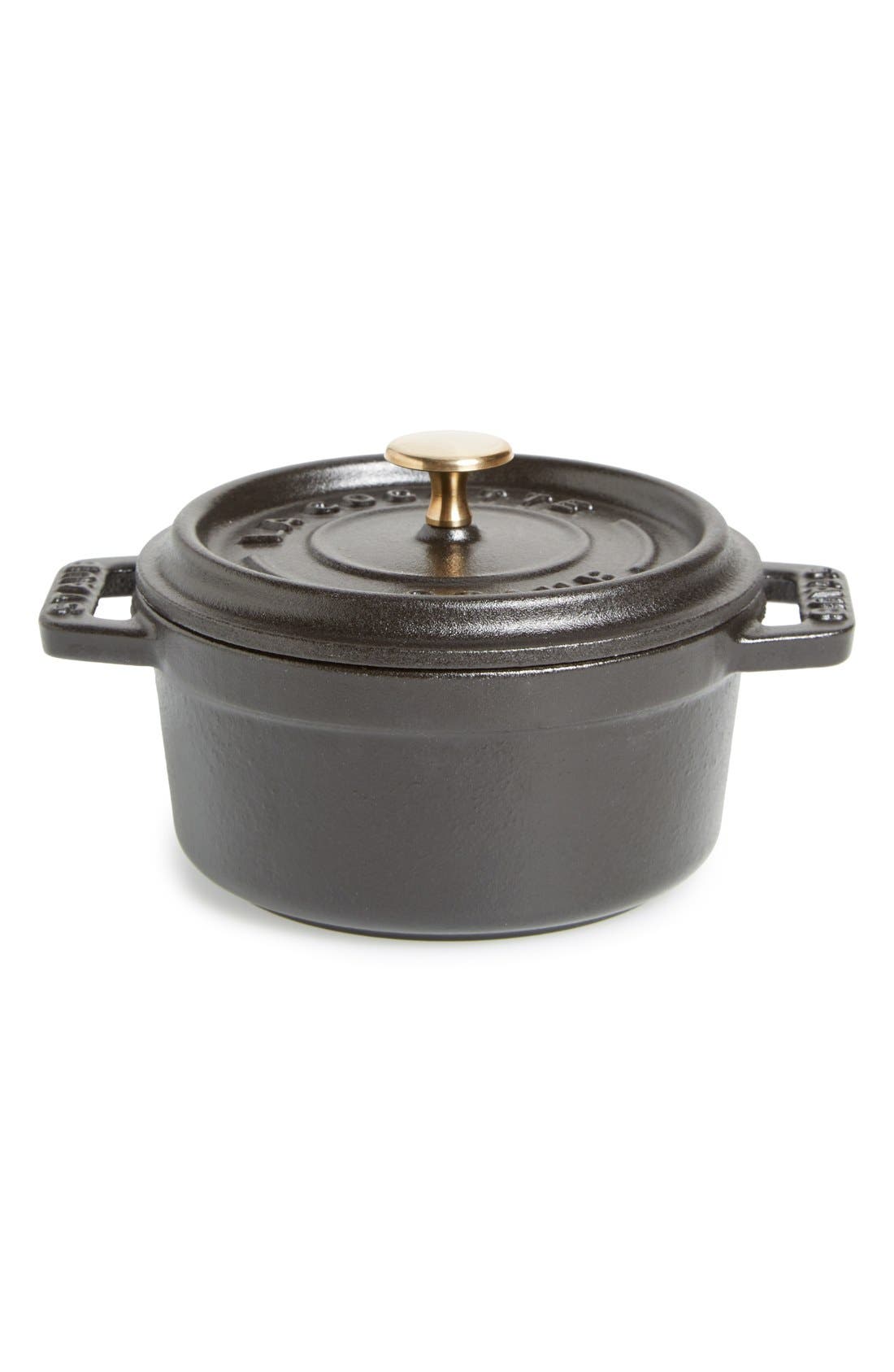 Staub Mini Round Enameled Cast Iron Cocotte Nordstrom