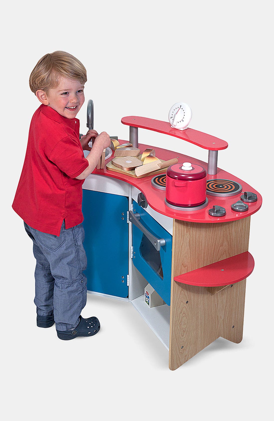 Melissa Doug Cook S Corner Wooden Play Kitchen Nordstrom