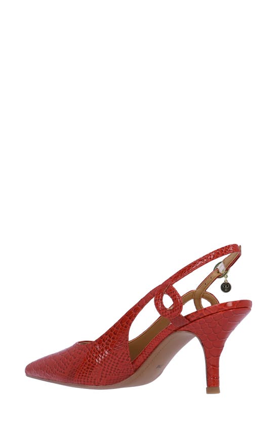 Shop J. Reneé Tindra Pointed Toe Slingback Pump In Red