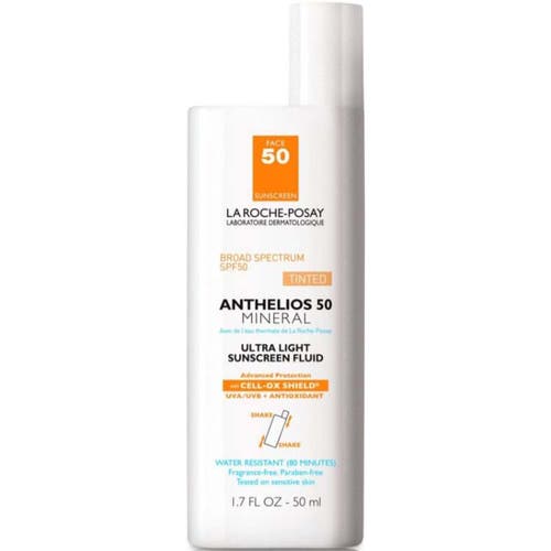 La Roche-posay Anthelios 50 Ultra-light Tinted Mineral Sunscreen Spf 50 In White