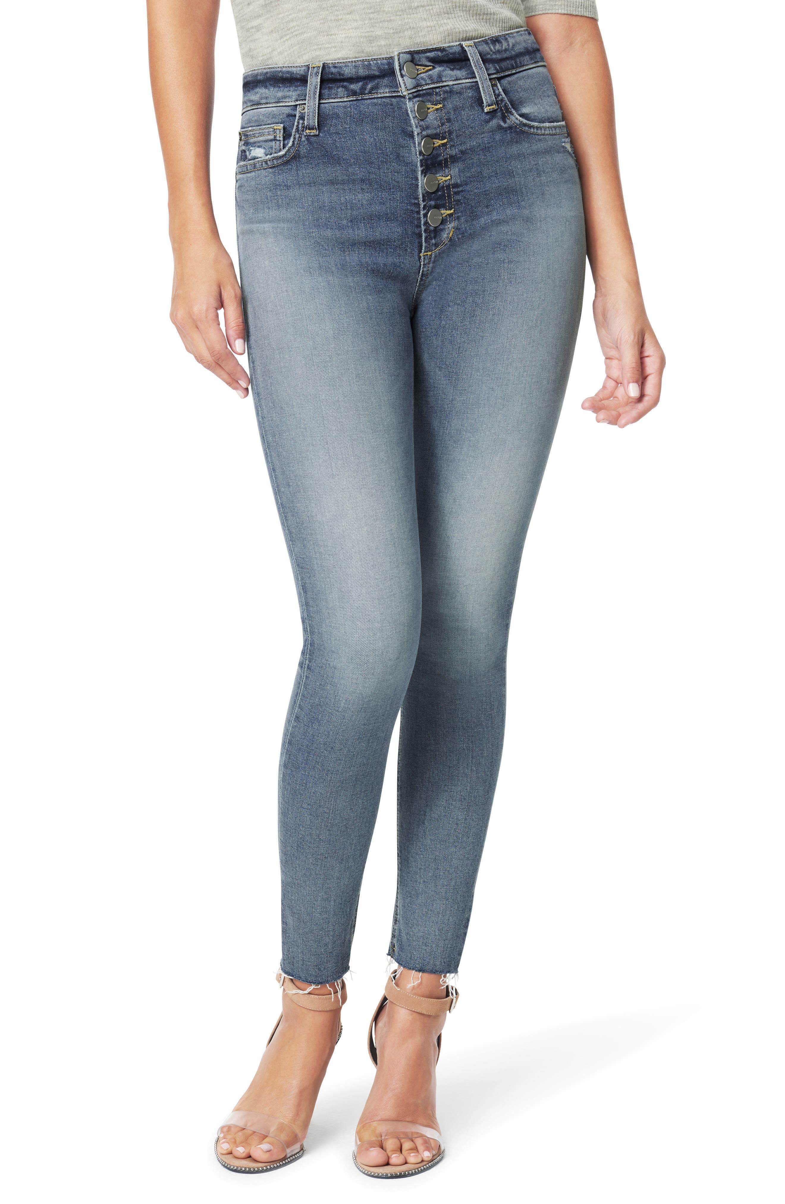 Women's Joe's Charlie High Waist Ankle Skinny Jeans, 33 - Blue Women's Joe's Charlie High Waist Ankle Skinny Jeans, 33 - Blue