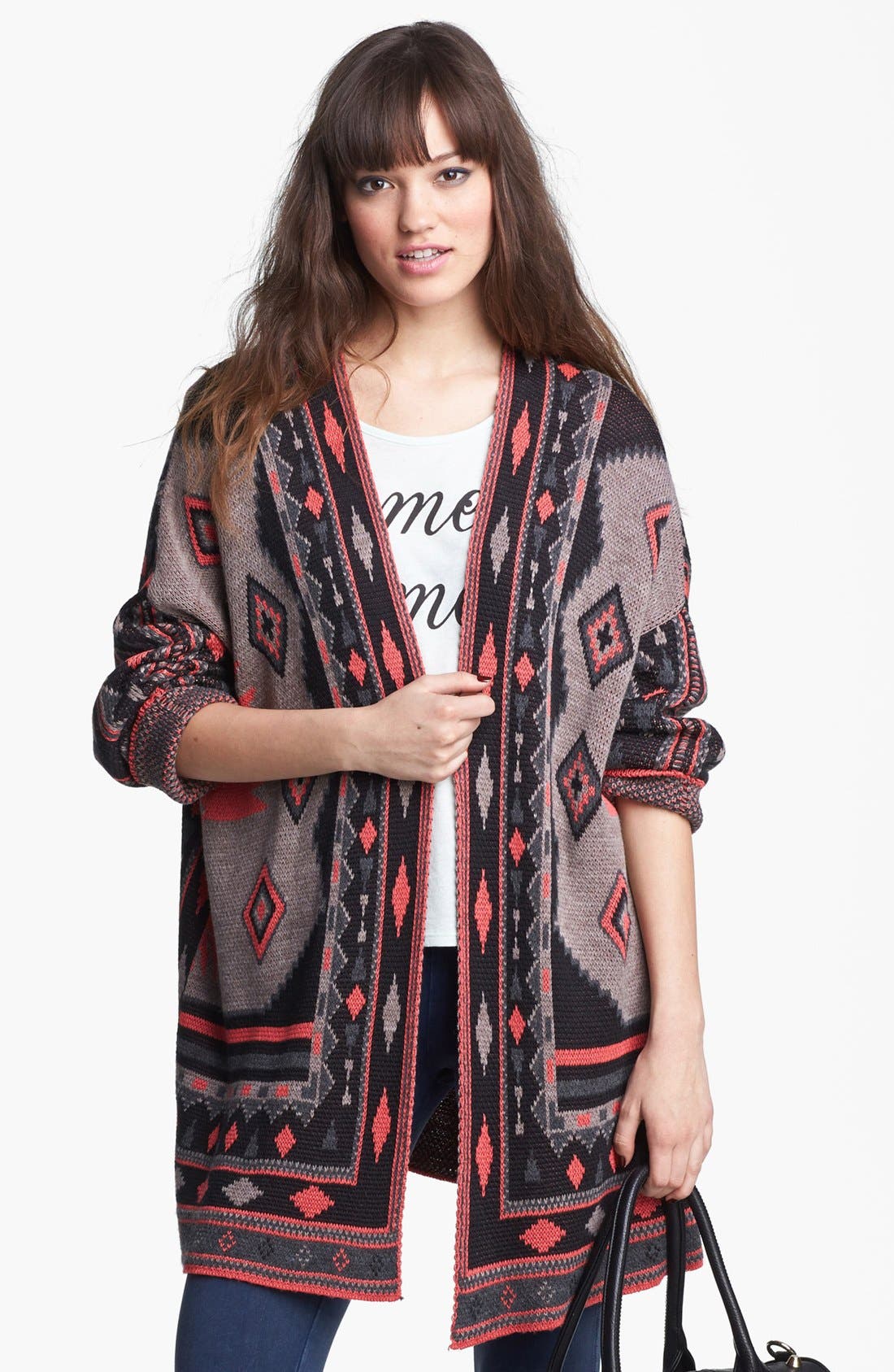 Cotton Emporium Blanket Cardigan (Juniors) Nordstrom