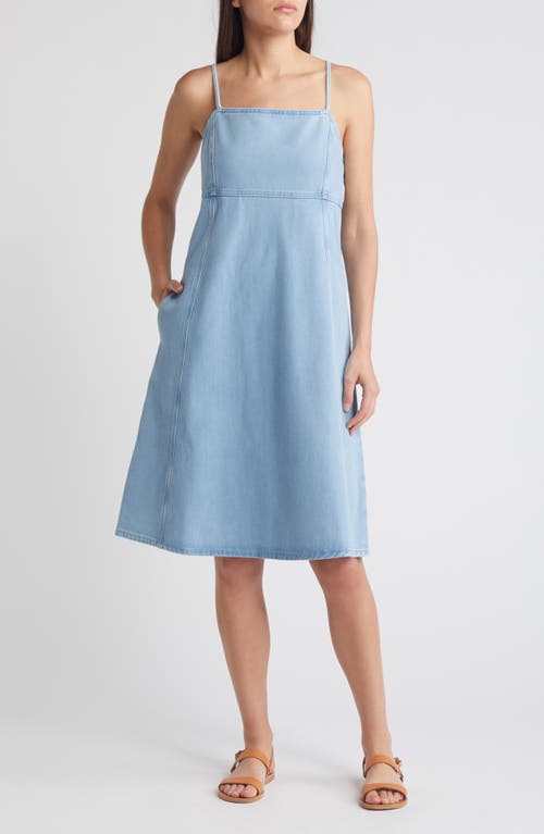 Treasure & Bond Denim Sundress Light Wash at Nordstrom,