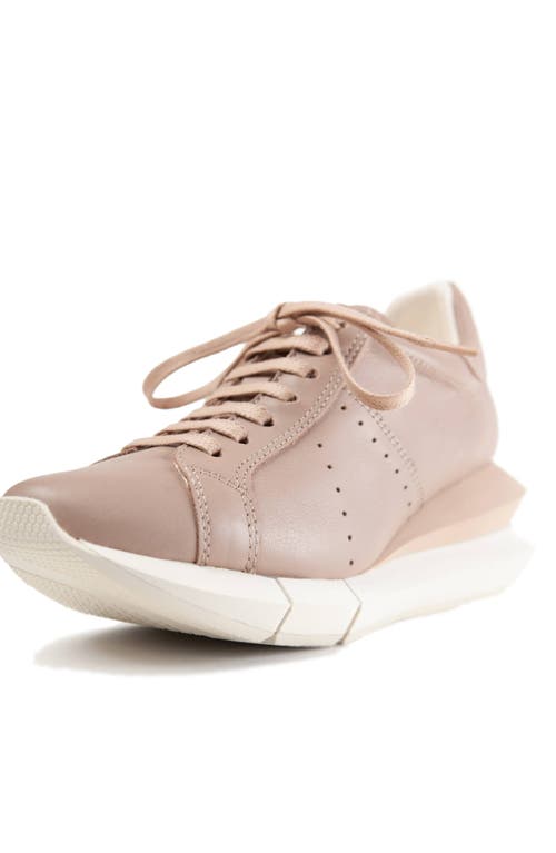 Paloma Barceló Alenzon Wedge Sneaker In Med. Purple/mauve