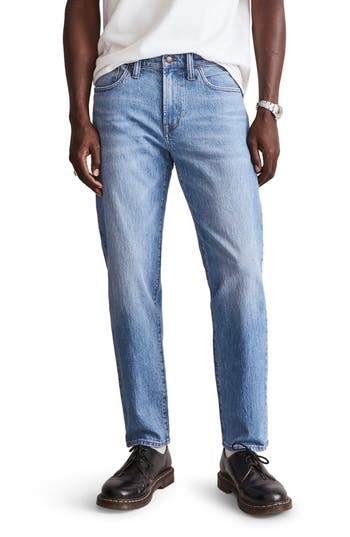 Madewell Relaxed Taper Jeans In Mainshore Wash