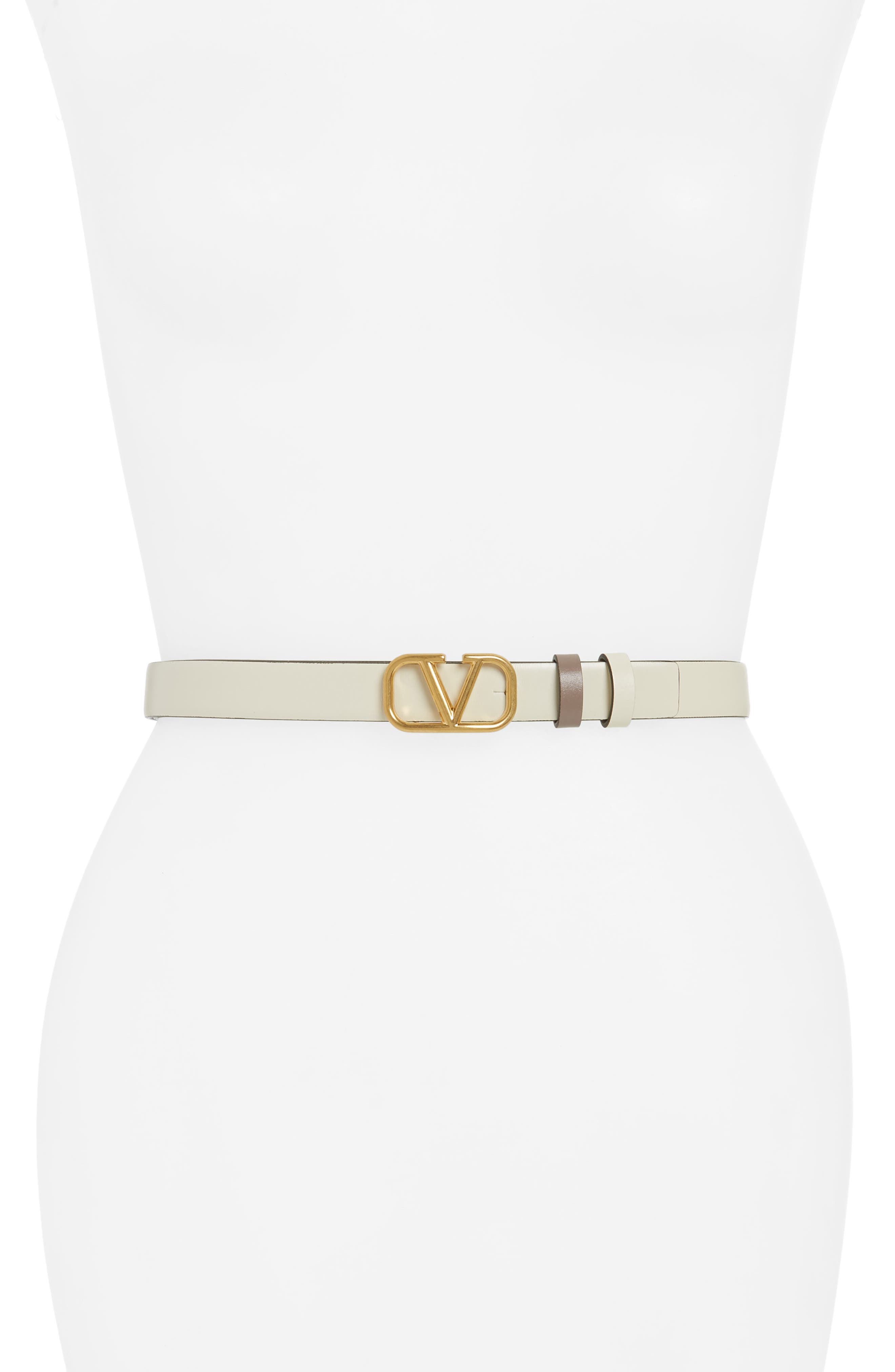 Valentino Garavani VLOGO Reversible Calfskin Leather Belt Nordstrom