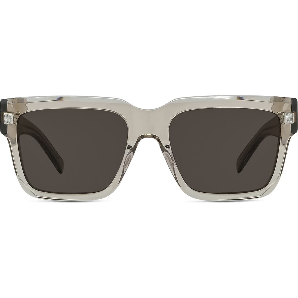 Shop Givenchy Gv Day Square Sunglasses In Shiny Light Brown/brown