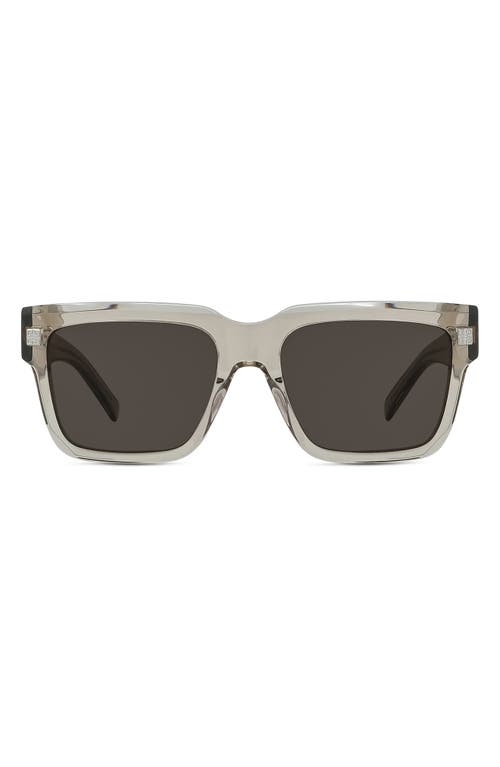 Shop Givenchy Gv Day Square Sunglasses In Shiny Light Brown/brown