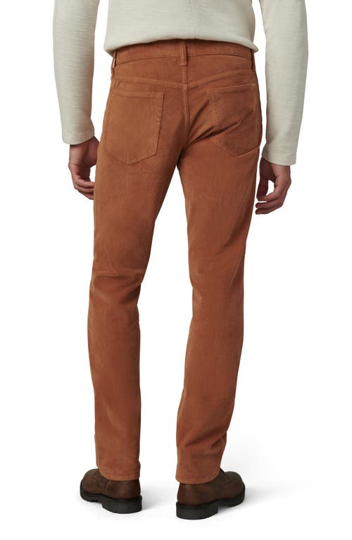 Shop Joe's The Brixton Slim Straight Leg Corduroy Jeans In Mocha Bisque