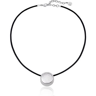 Majorica Simulated Flat Coin Pearl Necklace