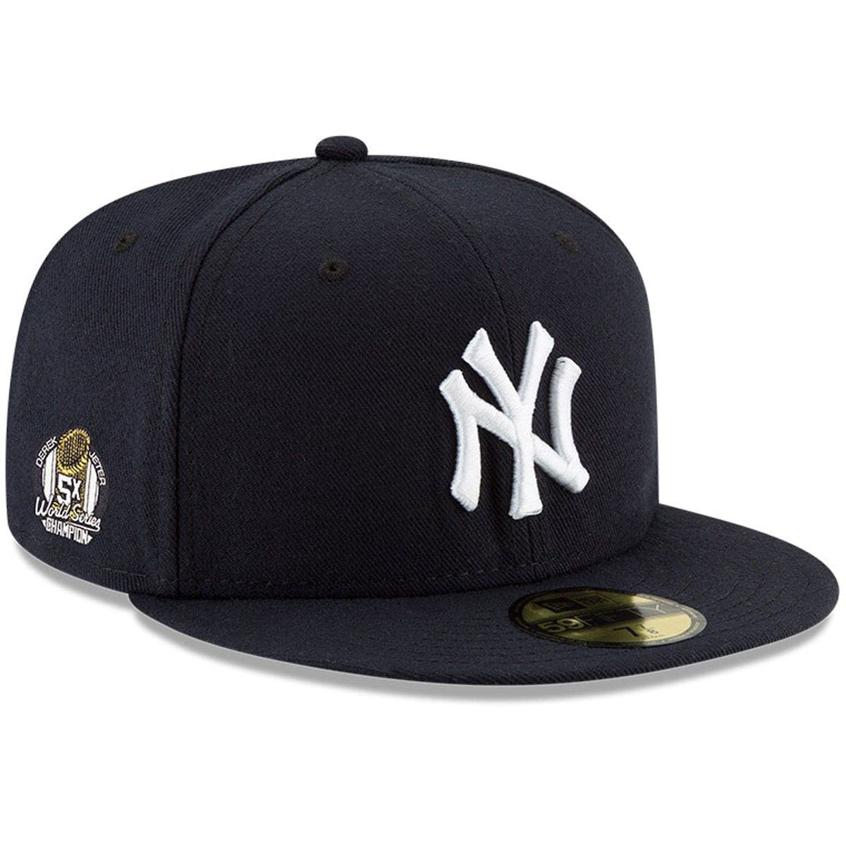 derek jeter world series hat