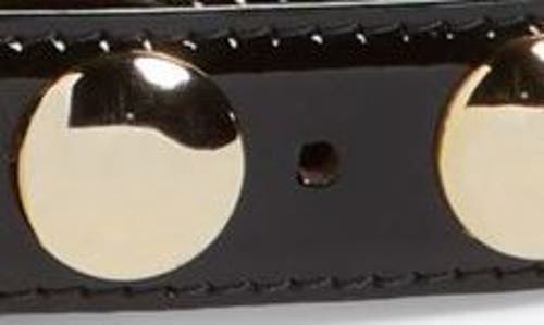 Khaite Benny Leather Belt In Black 200