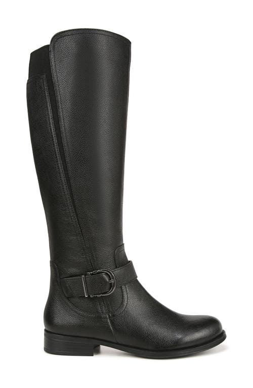 Naturalizer Jaya Knee High Boot In Black Leather