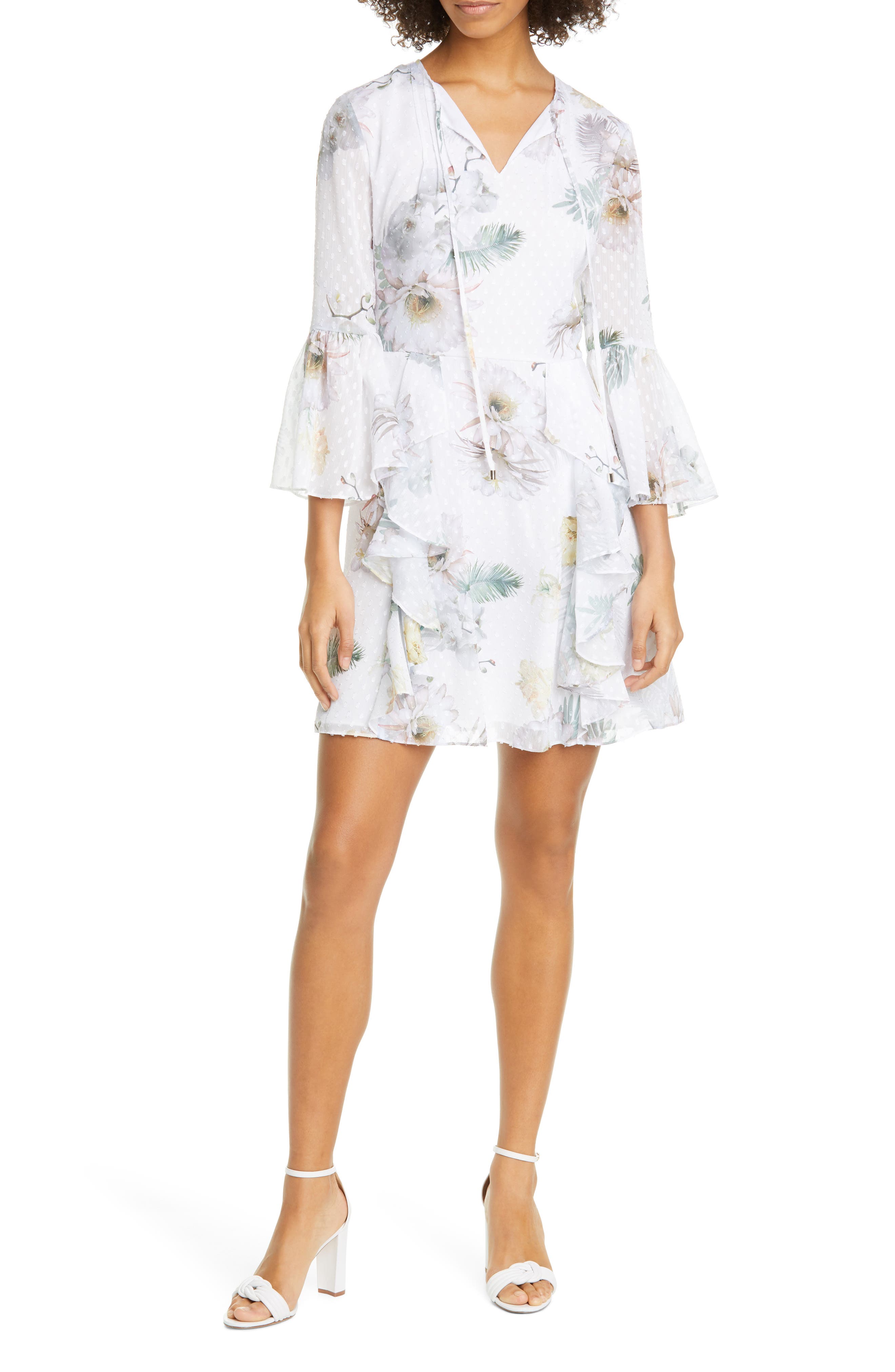 ted baker burnout dress