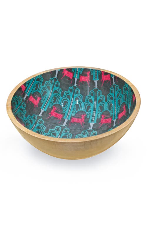 Tiramisu Salad Bowl Set In Pink/purple