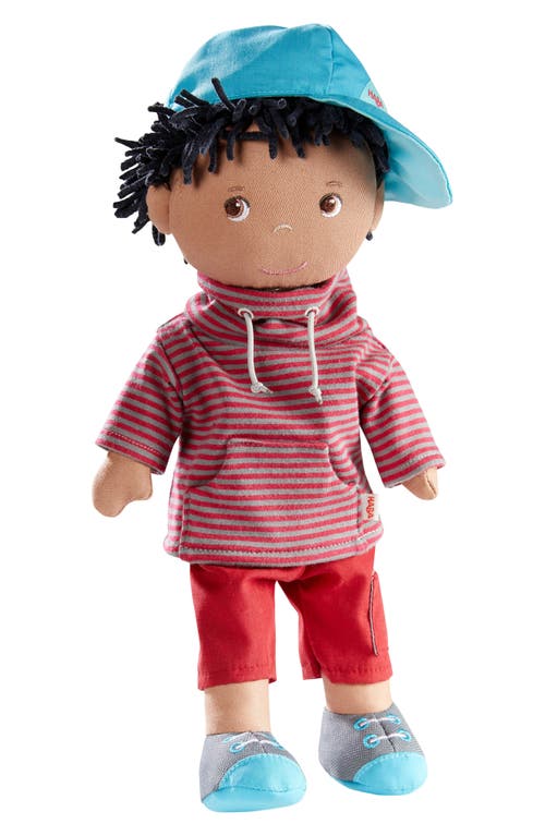 HABA William Soft Body Doll in Red at Nordstrom