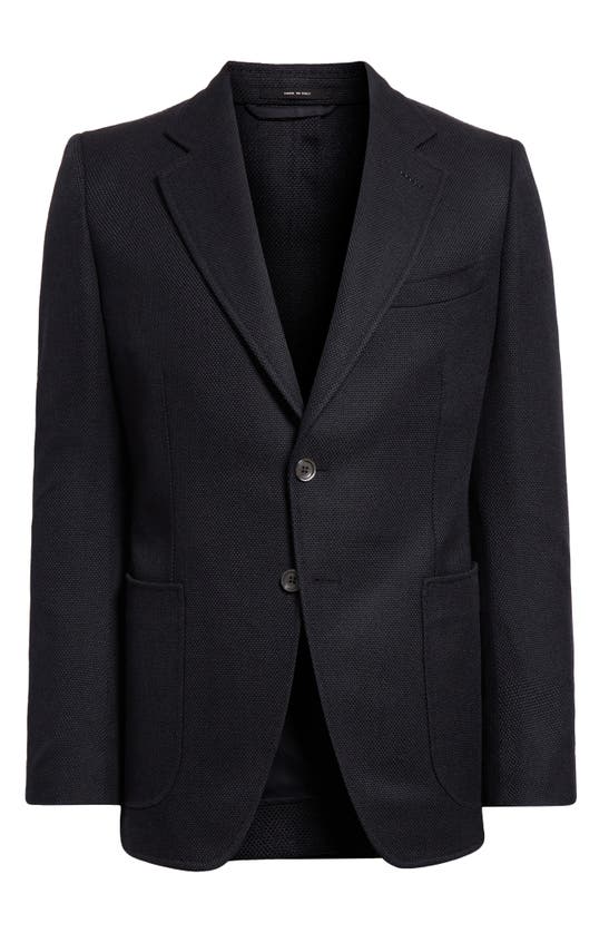 Shop Tom Ford O'connor Grand Hopsack Sport Coat In Navy