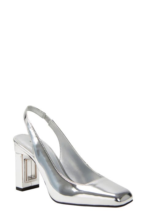 Nordstrom silver hot sale pumps