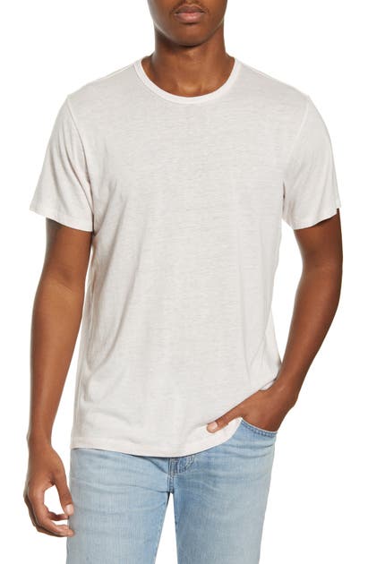 Click to view more detailed imagery on our partner's website Rag & Bone Neppy Crewneck T-shirt In Ivory