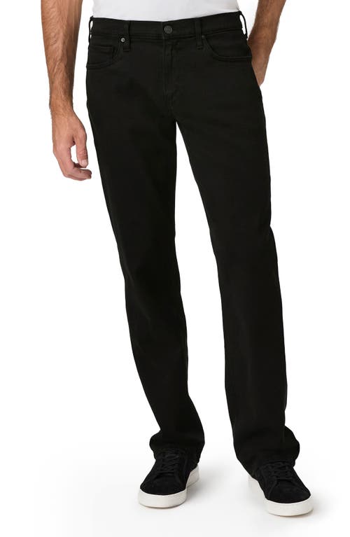 PAIGE Doheny Relaxed Straight Leg Jeans in Black Shade 