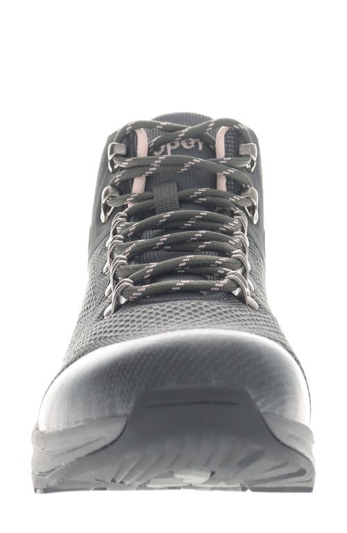 Propét Conni Water Resistant Hiking Boot In Grey/pink