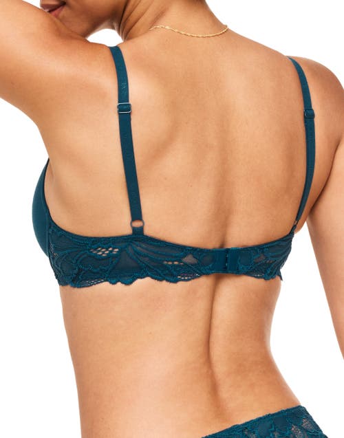 Adore Me Teagan Contour Full Coverage Bra In Dark Green