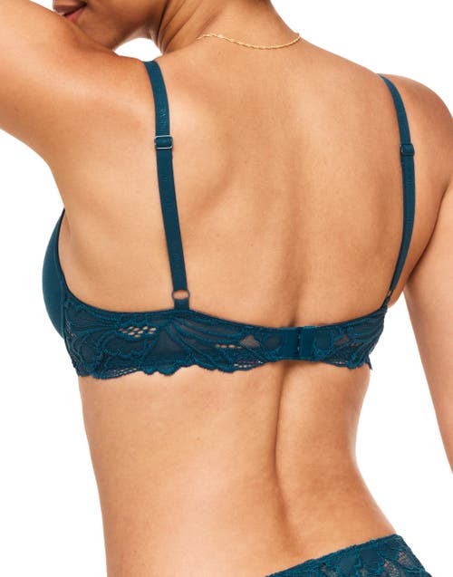 Shop Adore Me Teagan Contour Full Coverage Bra In Dark Green