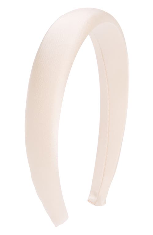 Solid Headband in Ivory