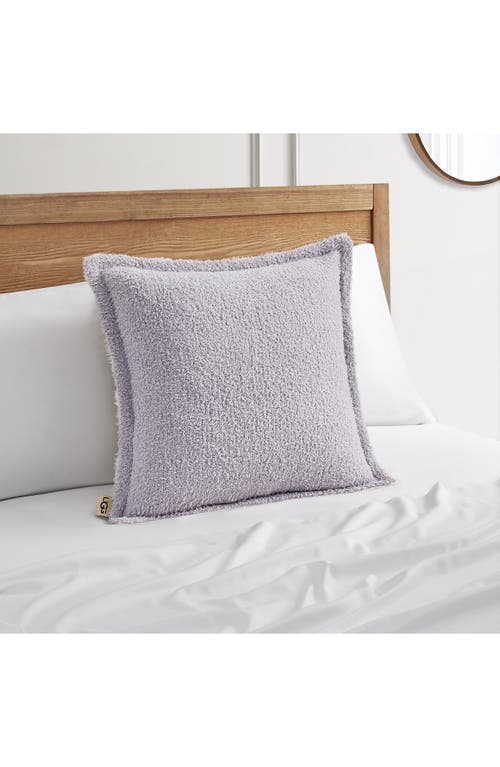 UGG(r) Ana Reversible Fuzzy Accent Pillow in Lilac Marble