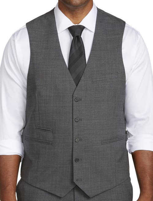 Synrgy By Dxl Performance Suit Vest In Grey