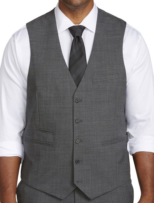 Shop Synrgy By Dxl Performance Suit Vest In Grey