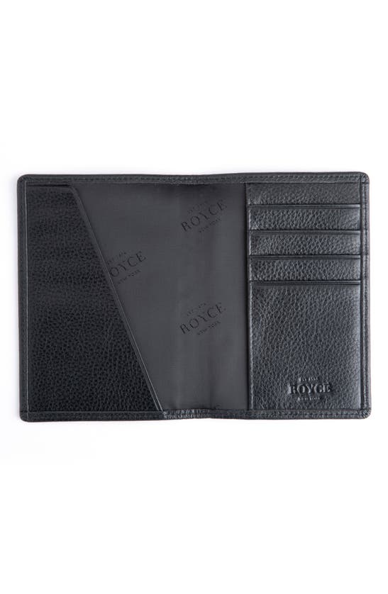 ROYCE NEW YORK ROYCE NEW YORK PERSONALIZED RFID LEATHER CARD CASE