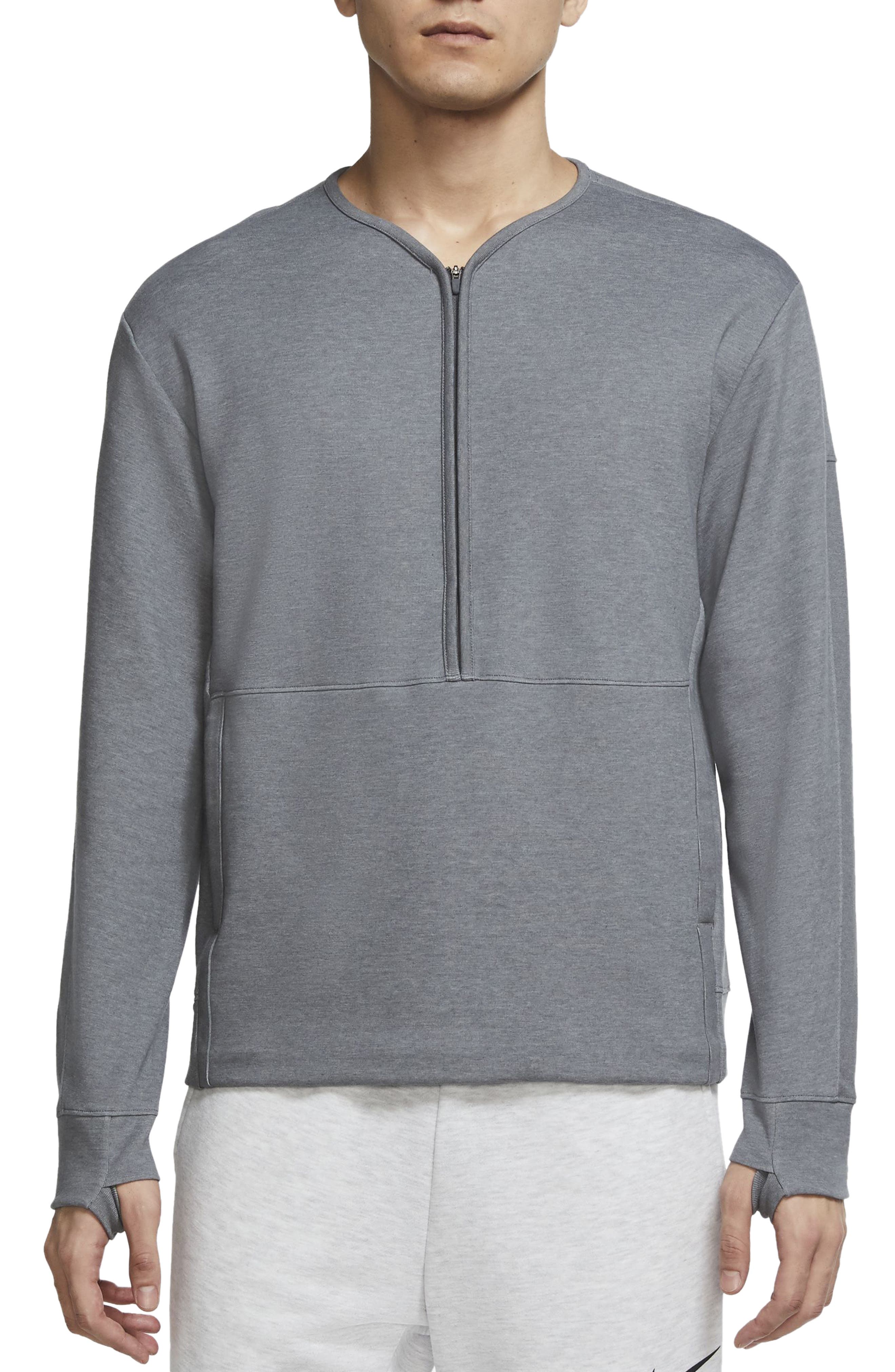 quarter zip dri fit pullover
