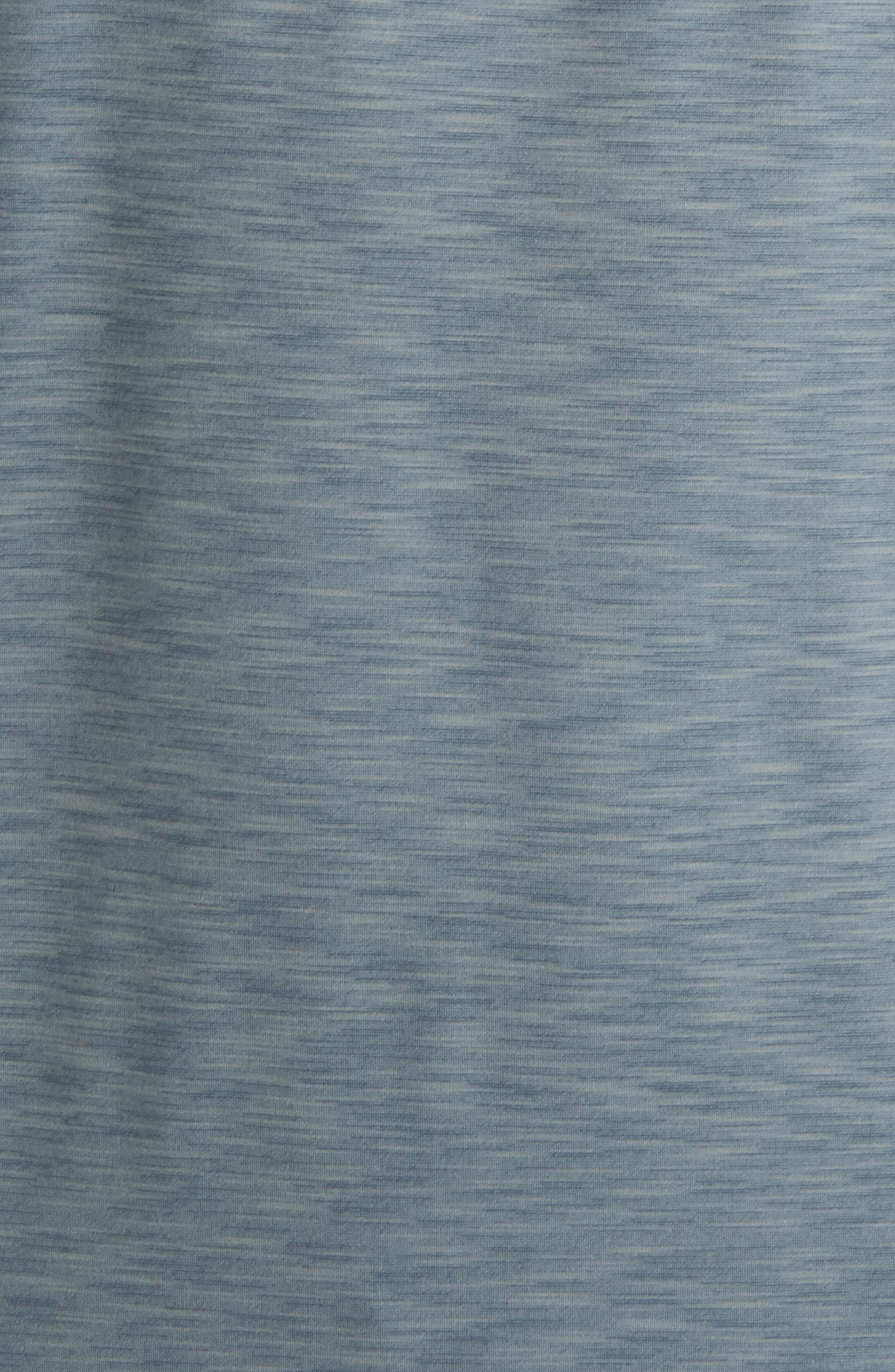 zella Restore Soft Performance Pullover in Grey Pebble Melange at