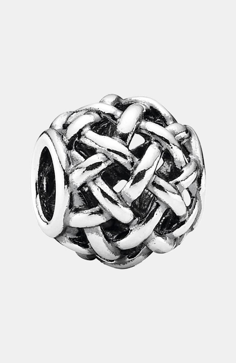 pandora basket weave charm pandora basket weave charm