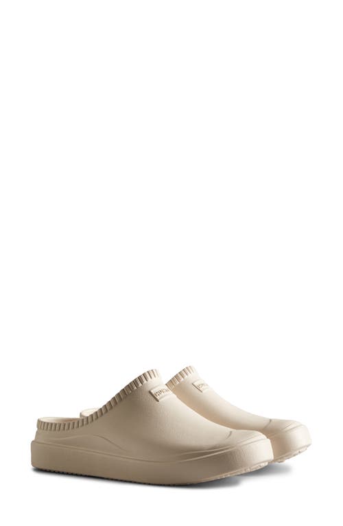 Gender Inclusive In/Out Bloom Clog in White Willow