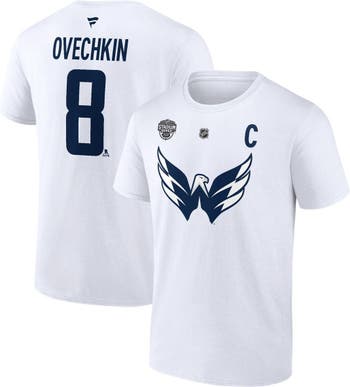 Ovechkin & Backstrom '24 - Washington Hockey Legends Political Campaign Parody T-Shirt - Hyper Than Hype Shirts S / Navy Shirt