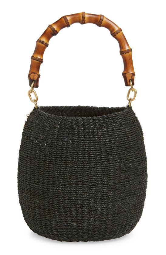 CLARE V POT DE MIEL TOP HANDLE BAG