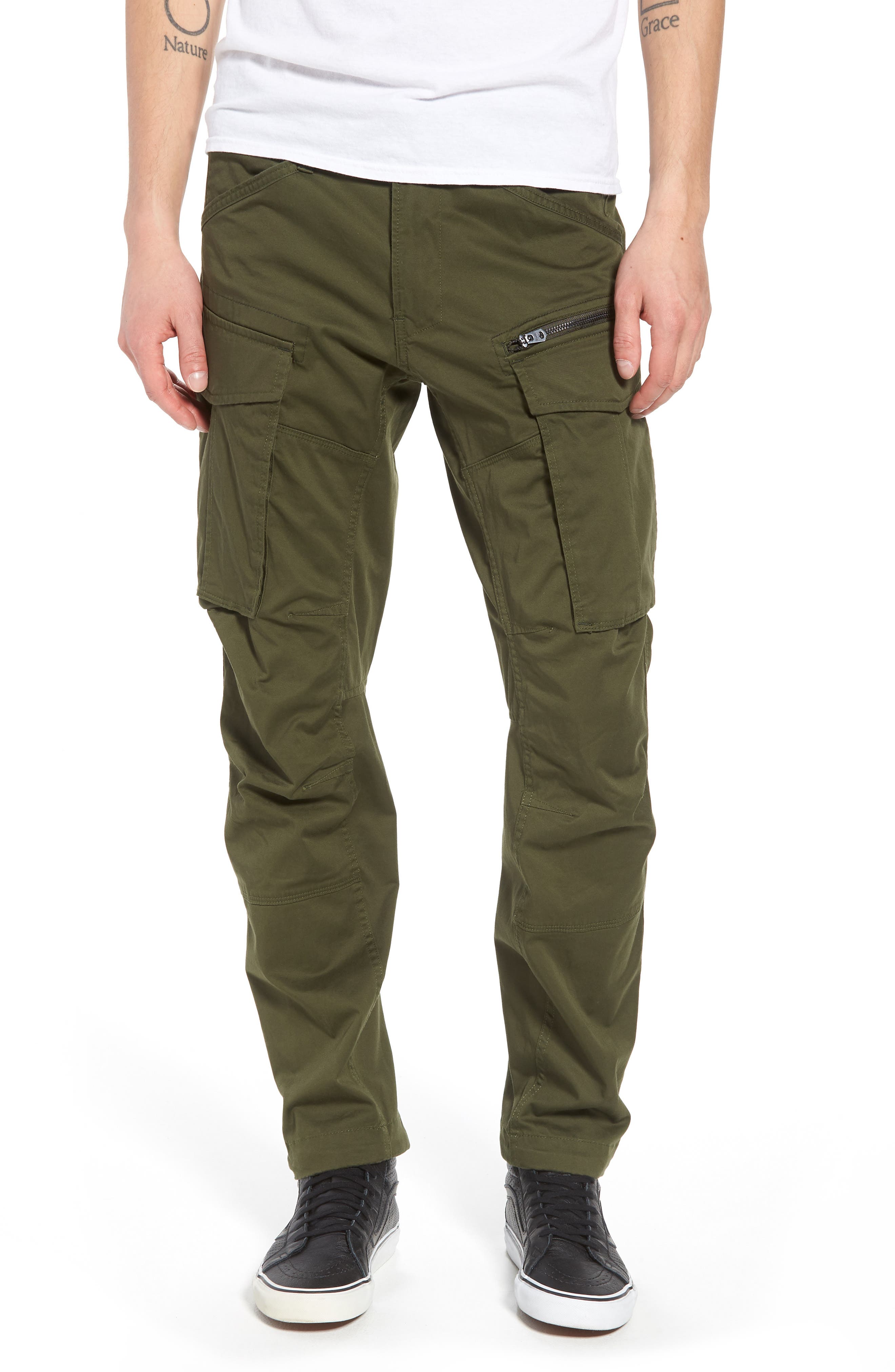 G-STAR RAW ROVIK TAPERED FIT CARGO PANTS,8718598858461
